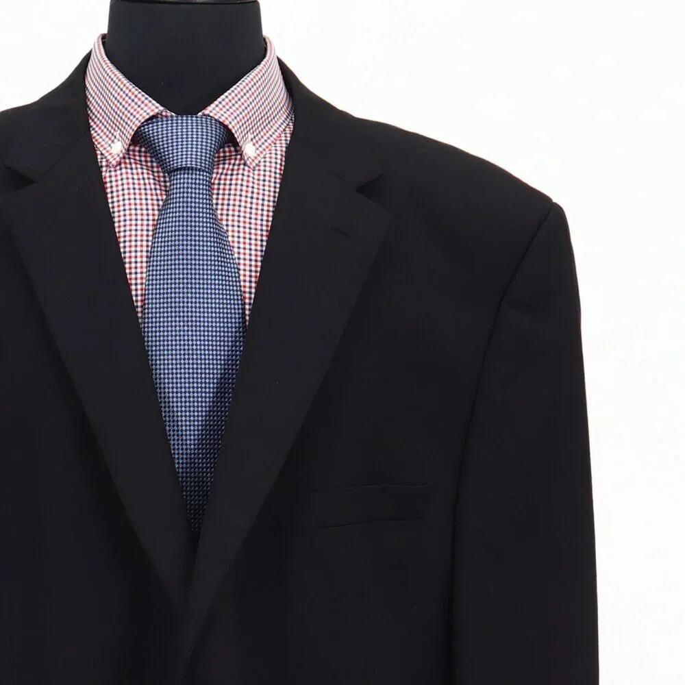 Pronto Uomo 46S Gray Solid 2-Button Sport Coat Blazer Jacket W013